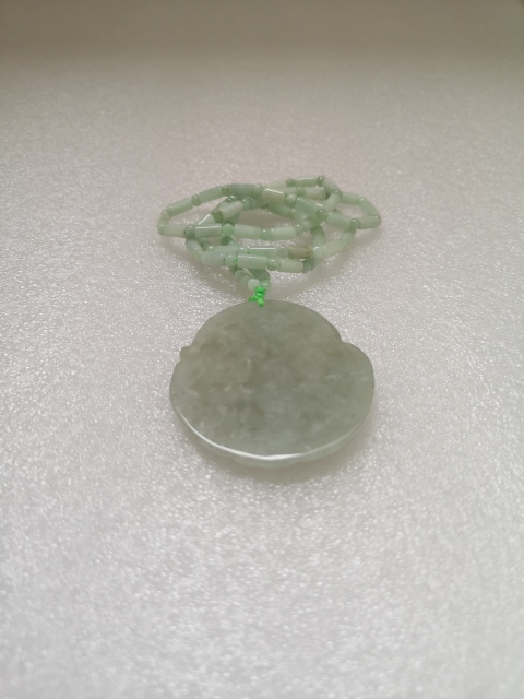 古玩玉器天然翡翠雕“普賢菩薩”掛牌拍賣，當前價格680元