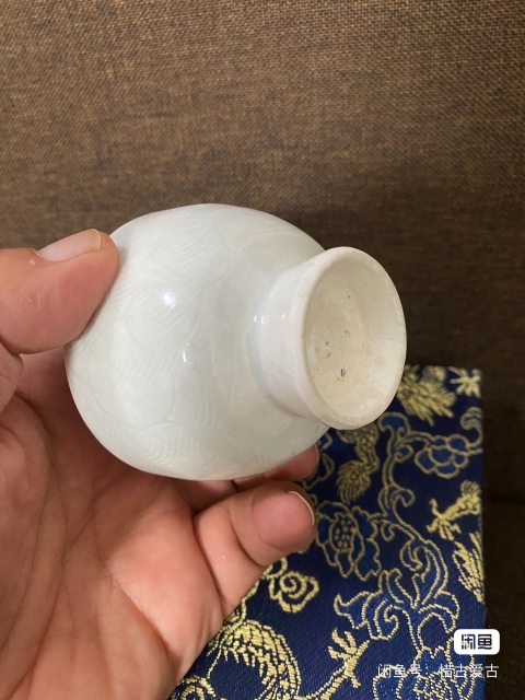 古玩陶瓷景德鎮窯青白釉刻花杯和托拍賣,當前價格26000元