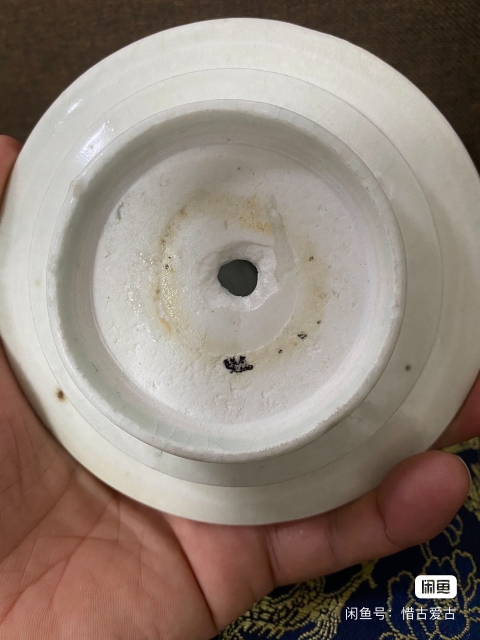 古玩陶瓷景德鎮窯青白釉刻花杯和托拍賣,當前價格26000元