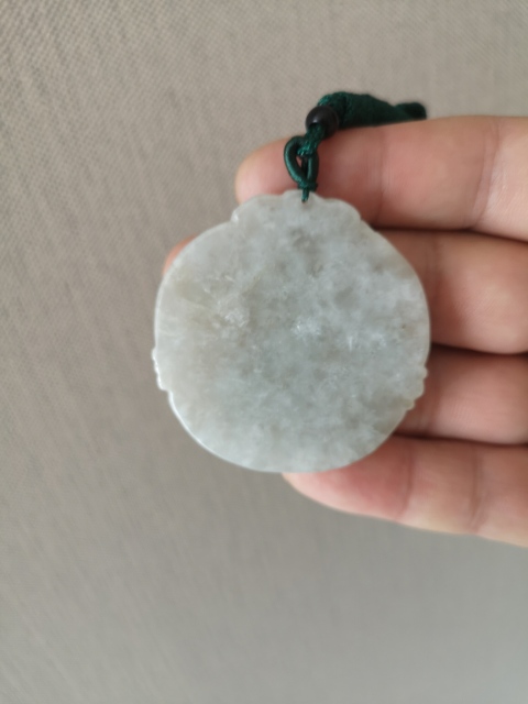 古玩玉器天然翡翠雕“虛空藏菩薩”掛牌拍賣,當前價格398元
