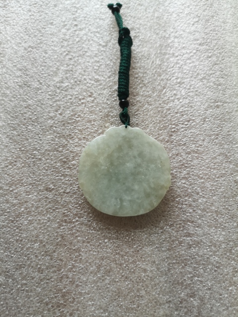 古玩玉器天然翡翠雕“虛空藏菩薩”掛牌拍賣,當前價格398元