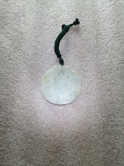 古玩玉器天然翡翠雕“虛空藏菩薩”掛牌拍賣,當前價格398元