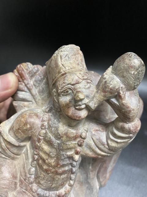 古玩雜項壽山石雕濟公拍賣，當前價格1280元