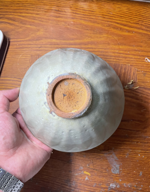 古玩陶瓷南宋龍泉窯蓮瓣碗拍賣,當(dāng)前價格888元