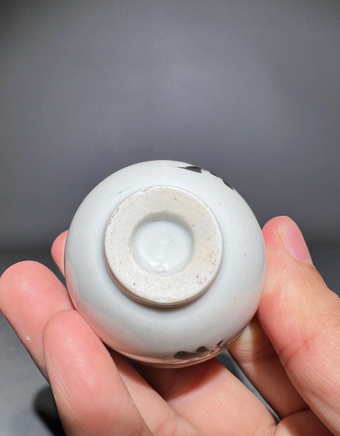古玩陶瓷(精品陶瓷藝術(shù)家唐英)松石綠釉墨彩花卉詩文杯拍賣,當(dāng)前價格6888元