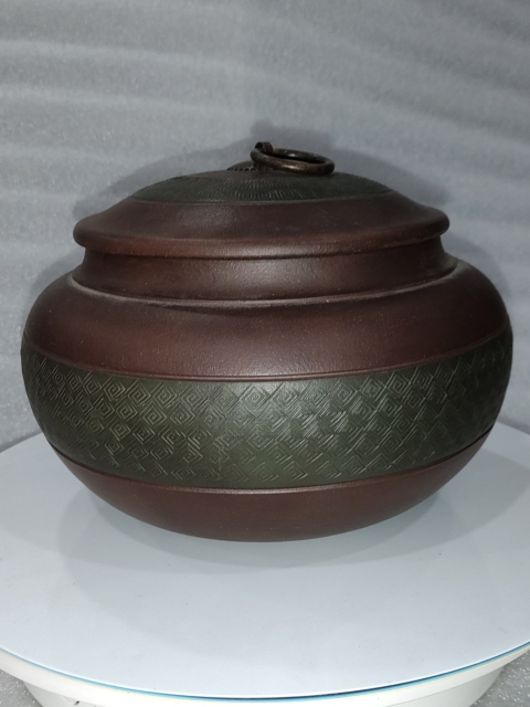 古玩雜項紫砂茶葉罐拍賣,當前價格680元