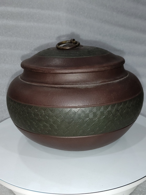 古玩雜項紫砂茶葉罐拍賣,當前價格680元