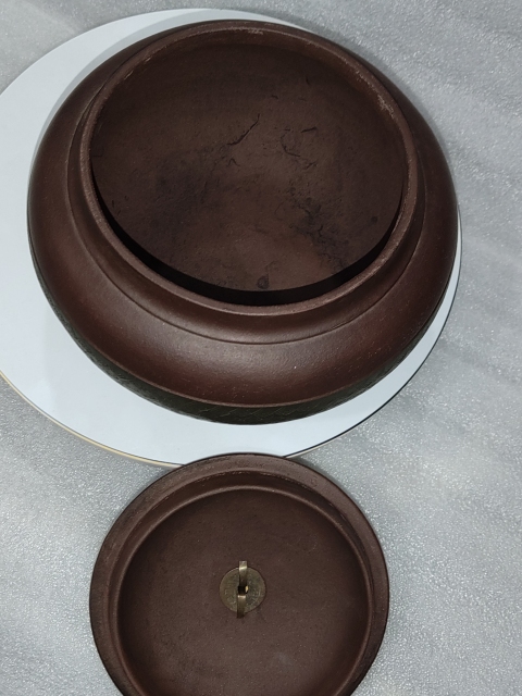 古玩雜項紫砂茶葉罐拍賣,當前價格680元
