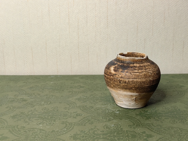 醬釉小蓋罐拍賣，當前價格159元