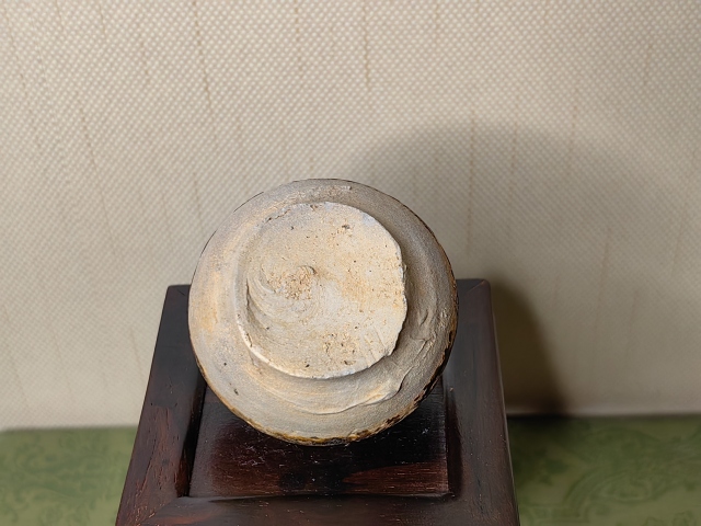 古玩陶瓷醬釉小茶入拍賣，當前價格159元