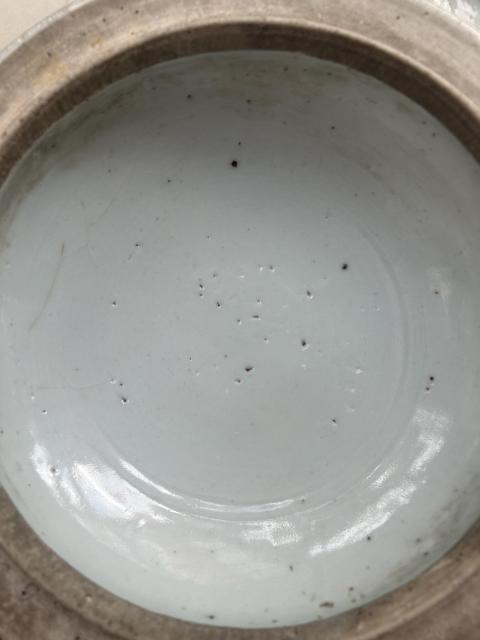 古玩陶瓷青花纏蓮粥罐拍賣,當前價格318元