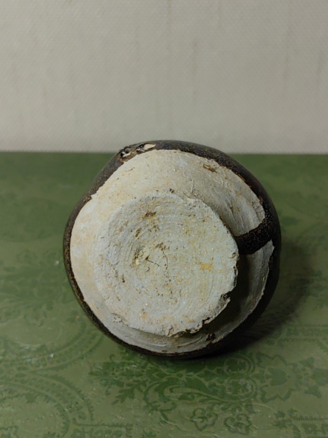 古玩陶瓷醬釉小蓋罐拍賣,當前價格159元