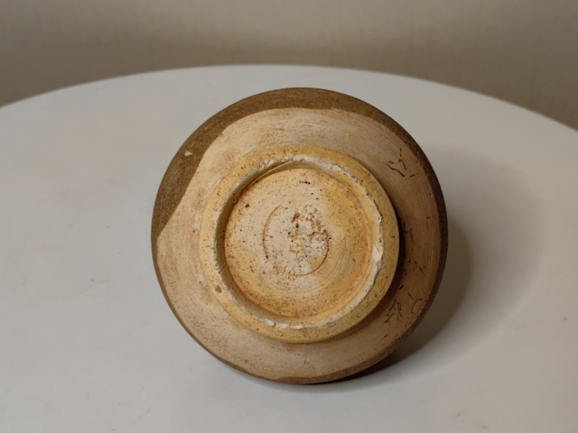 古玩陶瓷醬釉小茶入拍賣，當前價格350元