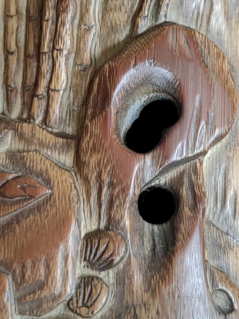 古玩雜項竹雕人物筆筒拍賣，當前價格1800元