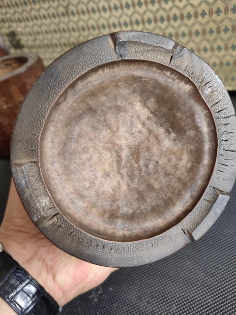 古玩雜項竹雕人物筆筒拍賣，當前價格1800元