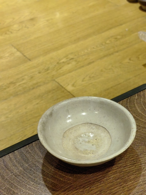 古玩陶瓷青白釉高足碗拍賣,當前價格400元