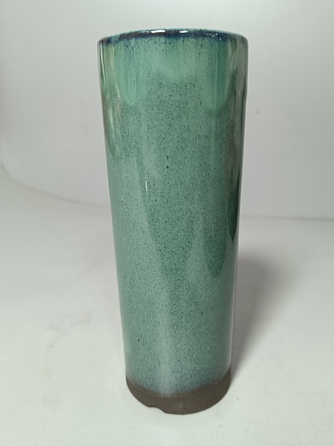 古玩陶瓷精美鈞窯綠釉花盆拍賣，當(dāng)前價(jià)格280元