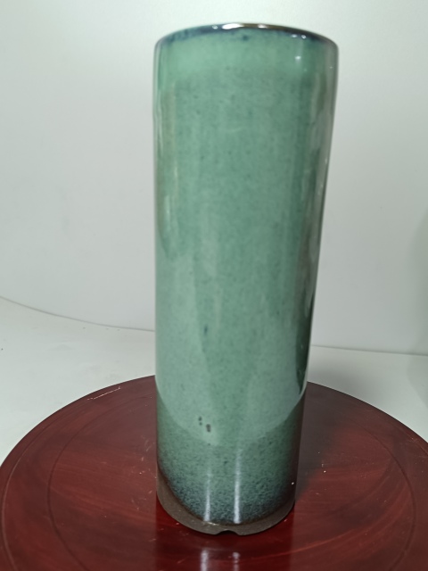 古玩陶瓷精美鈞窯綠釉花盆拍賣，當(dāng)前價(jià)格280元