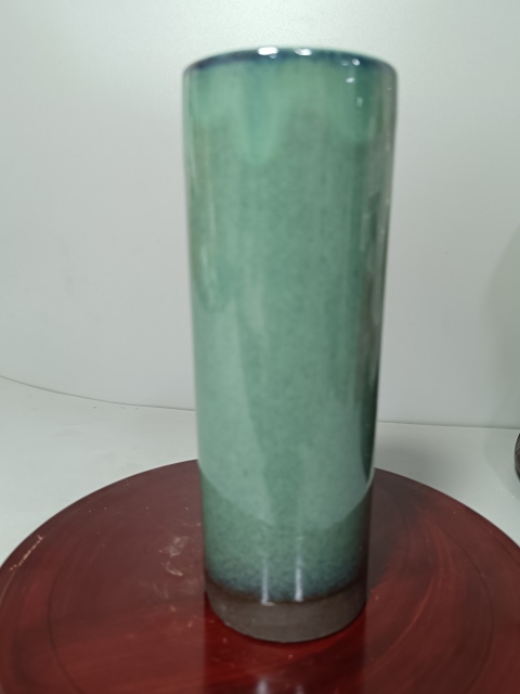 古玩陶瓷精美鈞窯綠釉花盆拍賣，當(dāng)前價(jià)格280元