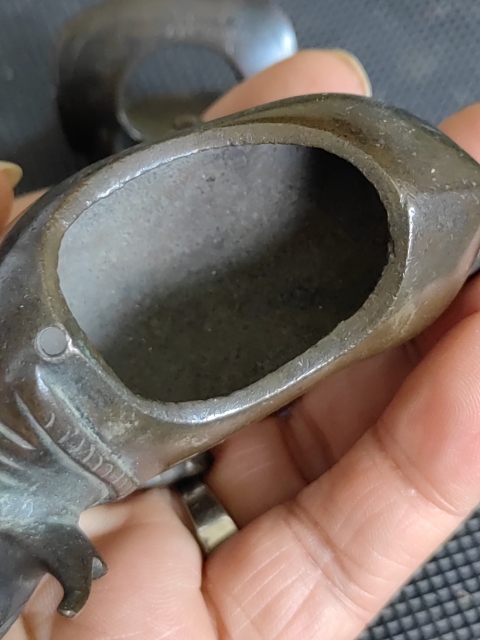 古玩雜項（特價）晚清民國精品銅童子牧牛香薰拍賣，當前價格1380元