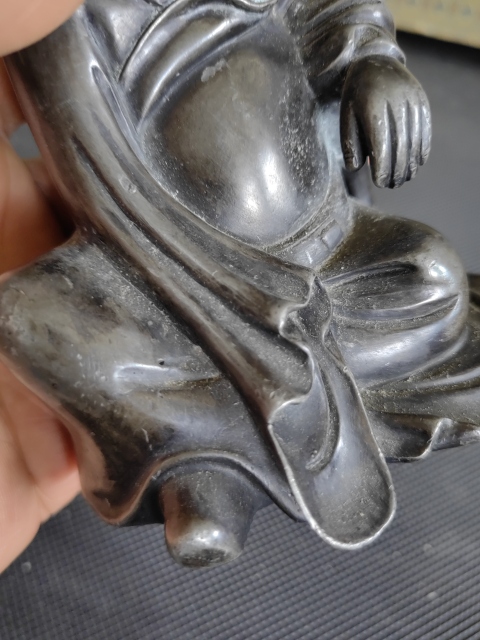 古玩雜項錫制人物擺件拍賣,當前價格2800元