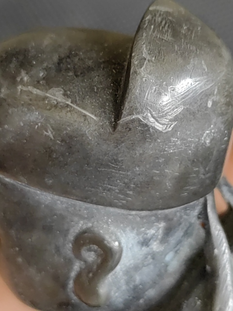 古玩雜項錫制人物擺件拍賣,當前價格2800元
