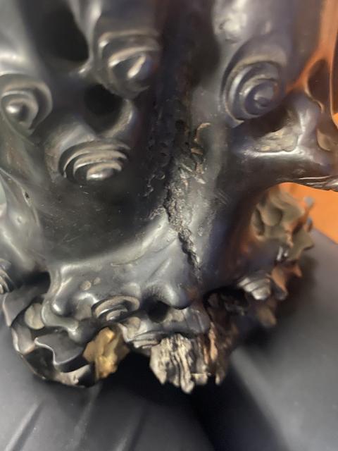 古玩雜項根雕隨型筆筒拍賣，當前價格399元