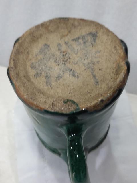 古玩陶瓷雙11秒殺綠彩油壺拍賣，當前價格450元