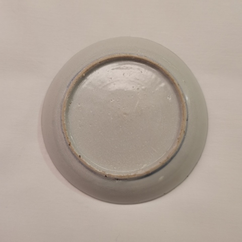 古玩陶瓷青花花卉紋盤拍賣,當前價格0元