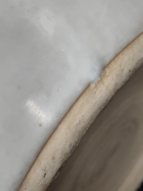 古玩陶瓷白釉文房案頭卷缸拍賣,當前價格6800元