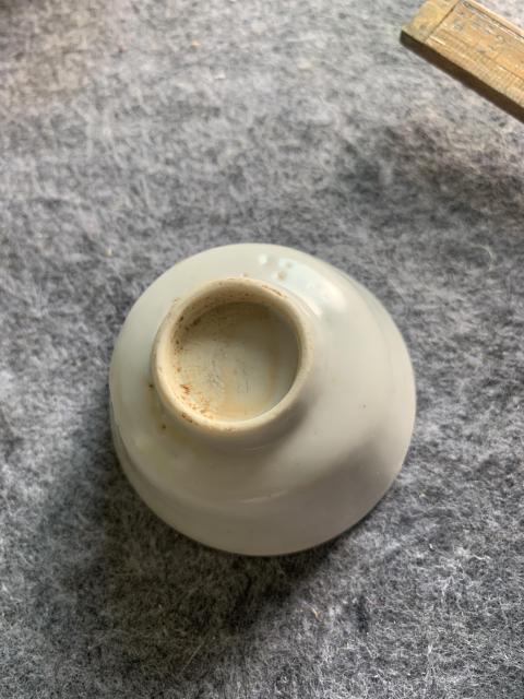 古玩陶瓷晚明白釉杯拍賣，當前價格3000元