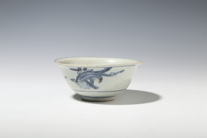 古玩陶瓷青花花卉紋碗拍賣，當(dāng)前價(jià)格1500元