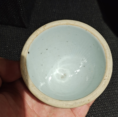 古玩陶瓷明代?青白釉杯(四只)拍賣,當前價格3999元