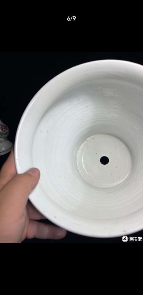 古玩陶瓷青花獅子滾繡球紋馬蹄尊拍賣,當前價格6600元