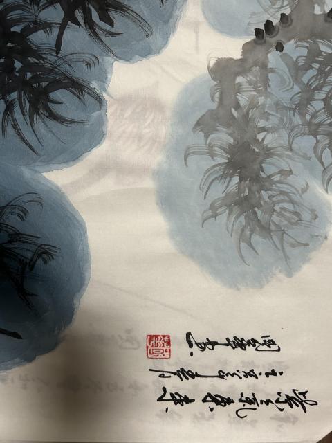 古玩字畫張國華老師《紫氣東來》拍賣,當(dāng)前價格458元