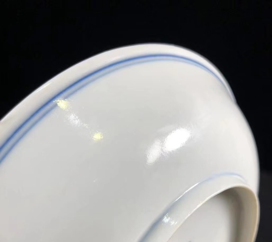 古玩陶瓷官窯 大清光緒 青花秋葵紋小碟拍賣，當前價格5800元