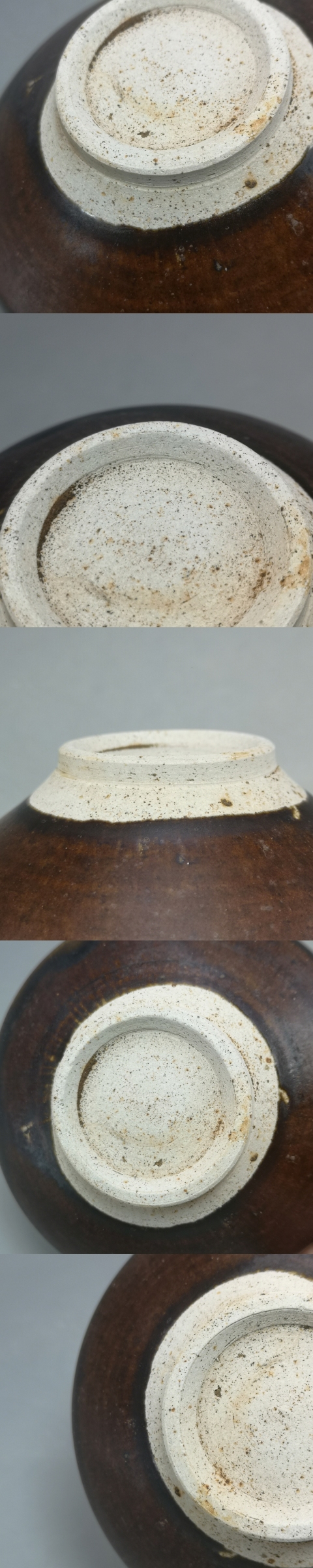 古玩陶瓷醬釉斂口小碗拍賣,當前價格1800元
