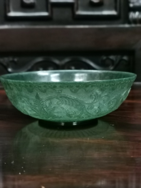 古玩玉器玉碗拍賣,當前價格3600元