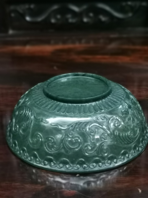 古玩玉器玉碗拍賣,當前價格3600元