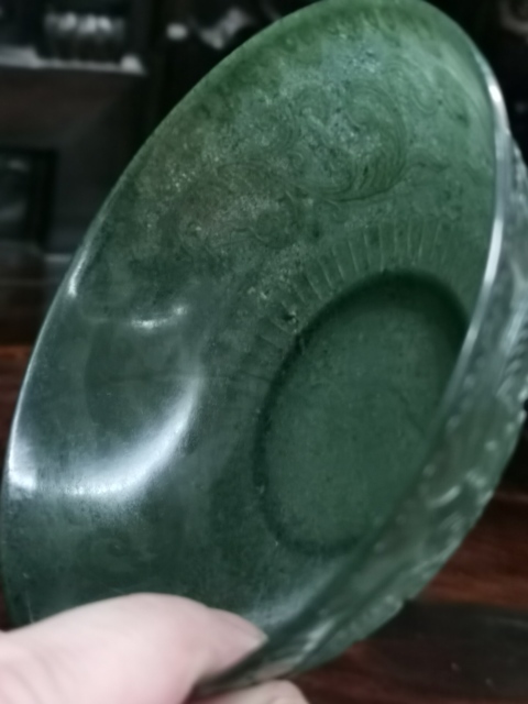 古玩玉器玉碗拍賣,當前價格3600元