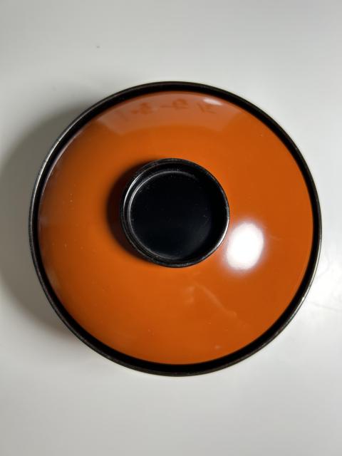 古玩雜項清晚期 木胎漆器蓋碗拍賣，當前價格130元