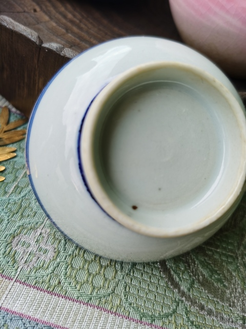 古玩陶瓷三星高照圖青花盤拍賣，當前價格358元