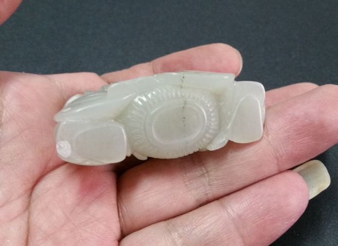 古玩玉器和田玉雕和合二仙拍賣,當前價格600元