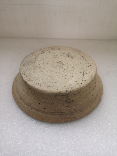 古玩陶瓷清早期綠釉盤拍賣,當前價格580元