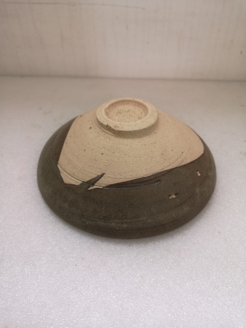 古玩陶瓷金元褐釉碗拍賣,當前價格580元