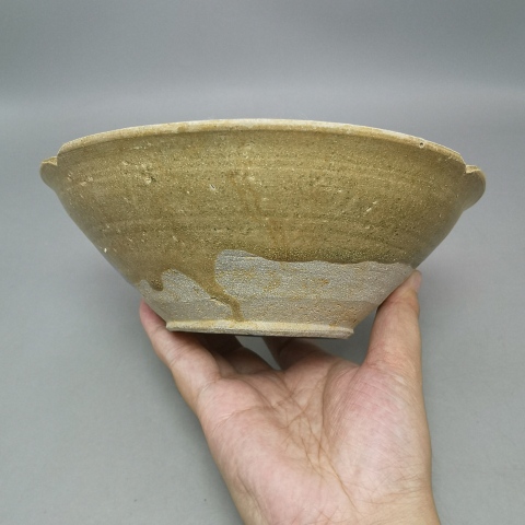 古玩陶瓷唐五代十國越窯 青釉花口碗拍賣,當前價格1888元