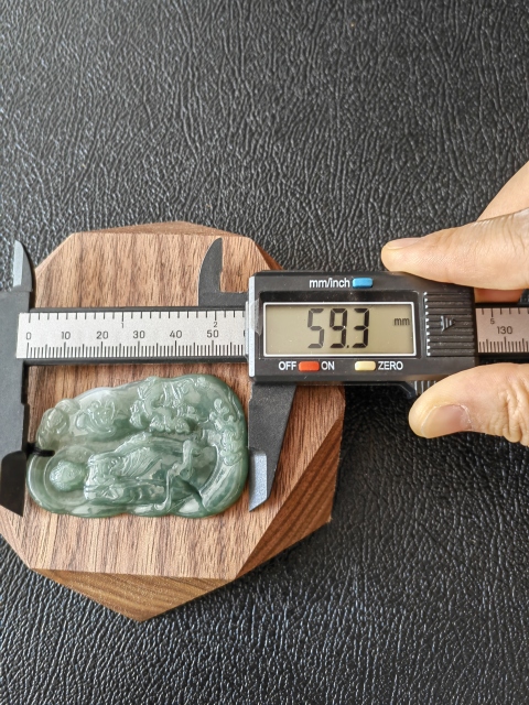 古玩玉器糯冰種翡翠佛牌399拍賣，當前價格399元