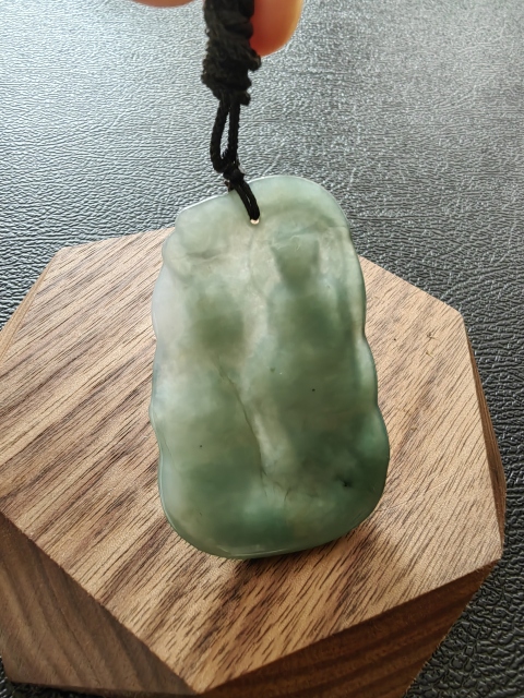 古玩玉器糯冰種翡翠佛牌399拍賣，當前價格399元