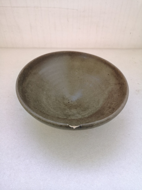 古玩陶瓷金元褐釉碗拍賣,當前價格580元
