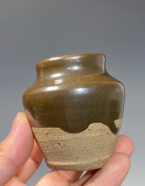 古玩陶瓷茶葉末釉茶入拍賣,當前價格0元